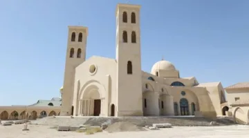 أخبار حفل تعيين الأنبا باخوميوس رئيساً لدير القديس مكاريوس السكندري