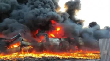 هجوم روسي قوي يستهدف مدينة كييف ويسبب حرائق كبيرة