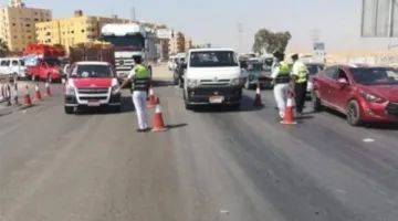 انسيابية الحركة المرورية في شوارع وميادين القاهرة والجيزة اليوم