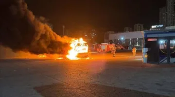 الإسعاف الإسرائيلي يتوجه إلى مناطق التصادم بعد إطلاق إيران لصواريخ جديدة.