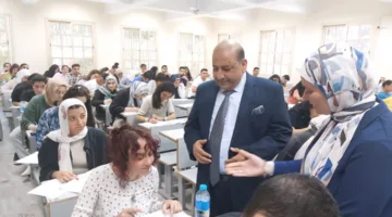 نائب رئيس جامعة القاهرة يؤكد على ضرورة التزام ورقة الامتحانات بالمعايير المحددة
