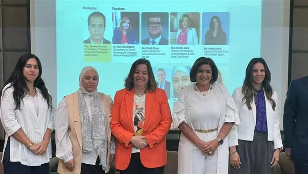 مي عبد الحميد: “مشروع سكن لكل المصريين” يهدف إلى إنشاء مجتمعات مستدامة وصديقة للبيئة. مي عبد الحميد: “مشروع سكن لكل المصريين” يهدف إلى إنشاء مجتمعات مستدامة وصديقة للبيئة.