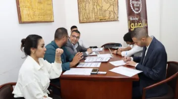 كلية السياحة والفنادق بجامعة الإسكندرية تنظم ملتقى التوظيف السنوي.
