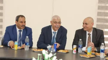 رئيس جامعة المنوفية يُثني على جودة التعليم ومرافق المعهد الفني للتمريض.