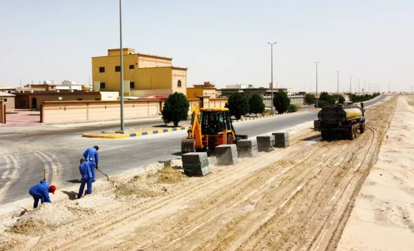 بدء تنفيذ مشروع ممشى رياضي نموذجي في النعيرية بدء تنفيذ مشروع ممشى رياضي نموذجي في النعيرية