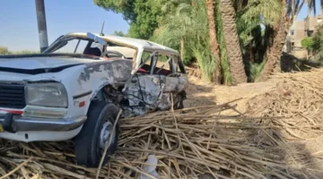 تصادم مروع في قنا: 10 مصابين وتضرر سيارتين في حادث البيجية