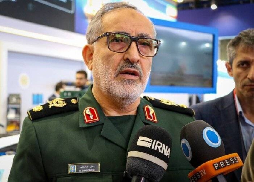 الجيش الإسرائيلي يعلن عن وفاة القائد الجديد لهيئة الأركان الإيرانية علي شادماني الجيش الإسرائيلي يعلن عن وفاة القائد الجديد لهيئة الأركان الإيرانية علي شادماني