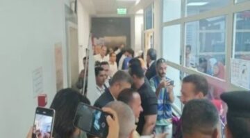 محافظ المنوفية والسفيرة نبيلة مكرم يزوران قافلة “يد واحدة” في العراق