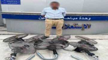 الإمساك بعامل قام بسرقة معدات كهربائية من مدرسة في البساتين