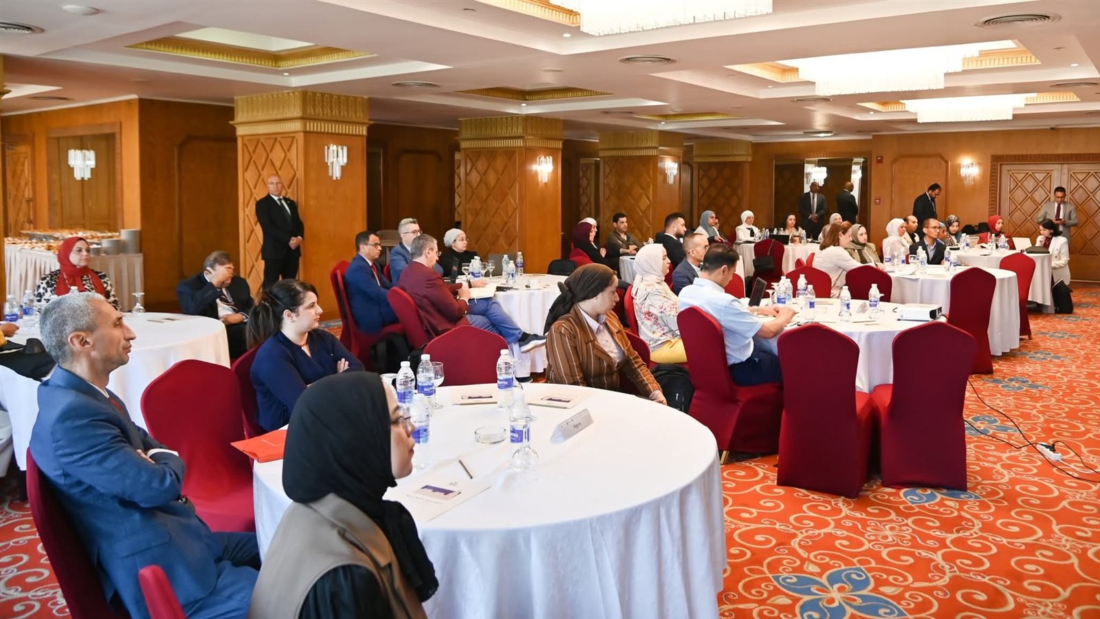 وزير الري يشارك في افتتاح البرنامج التدريبي لدول منطقة البحر المتوسط وزير الري يشارك في افتتاح البرنامج التدريبي لدول منطقة البحر المتوسط