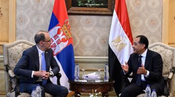 انطلاق مناقشات موسعة برئاسة رئيسي وزراء مصر وصربيا