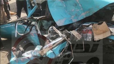 نقدم الصورة الأولى لسائق حادث مراقبي الثانوية العامة في قنا نقدم الصورة الأولى لسائق حادث مراقبي الثانوية العامة في قنا
