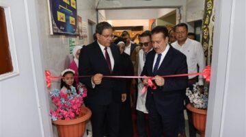 محافظ المنوفية ي inaugurates new CT scan unit at Zawiyet El Nahr Hospital