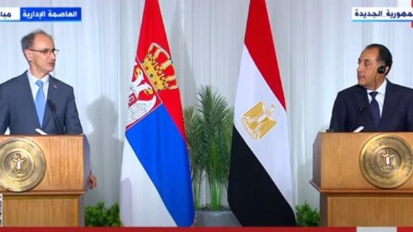 رئيس وزراء صربيا يوجه دعوة لمصطفى مدبولي لزيارة سيرته. رئيس وزراء صربيا يوجه دعوة لمصطفى مدبولي لزيارة سيرته.