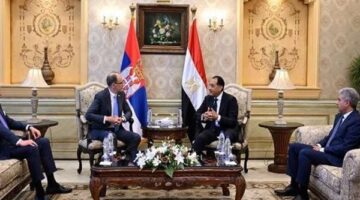 مدبولي: اتفاق مصري وصربي على دعم الحلول السلمية وضرورة وقف التصعيد في الشرق الأوسط