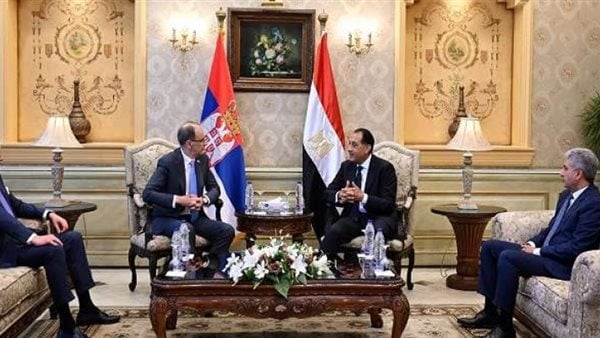 مدبولي: اتفاق مصري وصربي على دعم الحلول السلمية وضرورة وقف التصعيد في الشرق الأوسط مدبولي: اتفاق مصري وصربي على دعم الحلول السلمية وضرورة وقف التصعيد في الشرق الأوسط