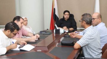 ملفات تنظيم أراضي الدولة قبل إحالتها للجنة العليا للنظر في بني سويف