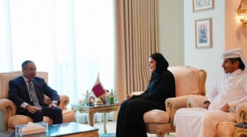 وزير الدولة للتعاون الدولي يلتقي السفير المصري