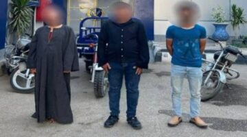 الإطاحة بعصابة لسرقة الدراجات النارية في بني سويف