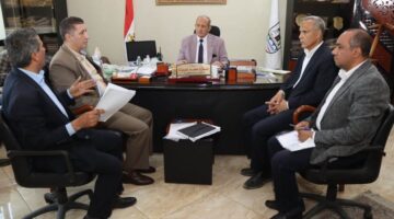 سكرتير بني سويف ينظم اجتماعًا لمناقشة خطوات تشغيل وصيانة محطات “MBR”