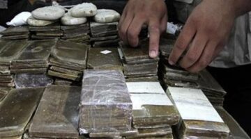 اعتقال 13 من كبار تجار المخدرات وضبط 20 كيلوغراماً من الحشيش في حلوان