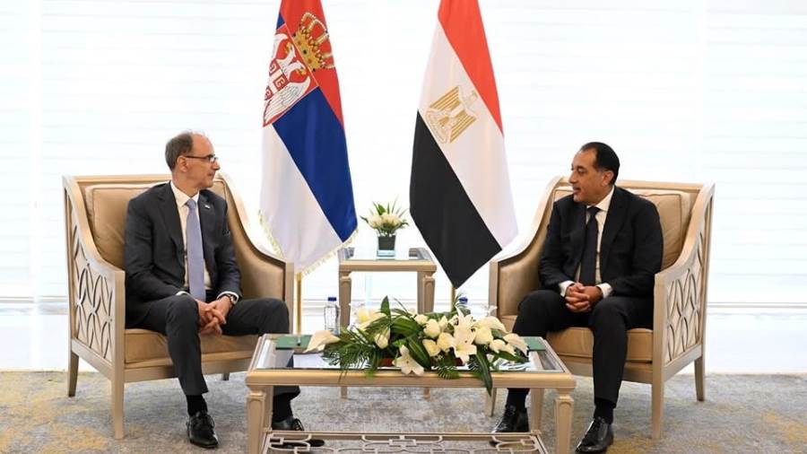مدبولي: زيارة رئيس وزراء صربيا تفتح آفاق جديدة لتقوية تعاوننا الثنائي
