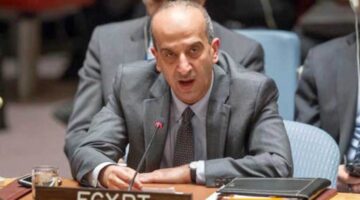 مندوب مصر في الأمم المتحدة: الوضع في غزة يعتبر عاراً على المجتمع الدولي ويجب إنهاؤه بشكل عاجل.