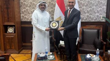 لتعزيز التعاون المشترك، رئيس جامعة دمنهور يستقبل رئيس المكتب الثقافي لسفارة الكويت في القاهرة.