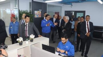 وزير التعليم العالي ومحافظ القليوبية يتفقدان مجمع العربى لتعزيز البحث العلمي