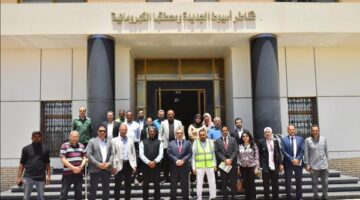 اللواء هشام أبو النصر والسفير الهندي يزوران مشروع قناطر أسيوط الجديدة ومحطتها لتوليد الطاقة الكهربائية.