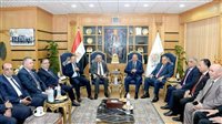 تكريم الدكتور رضا حجازي خلال قمة الجامعات في منطقة الدلتا
