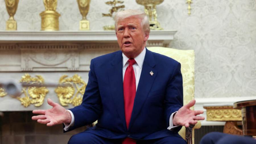 عاجل: ترامب: طلب استسلام دون شروط وصبرنا ينفد مع إيران عاجل: ترامب: طلب استسلام دون شروط وصبرنا ينفد مع إيران