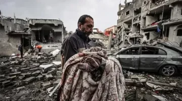 استشهاد وإصابة فلسطينيين نتيجة غارة إسرائيلية قرب مستشفى المعمداني في غزة