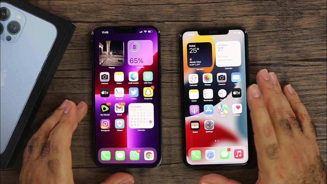 iPhone Pro Max 11 & 13 | مقارنة ايفون برو ماكس ١١ و ١٣