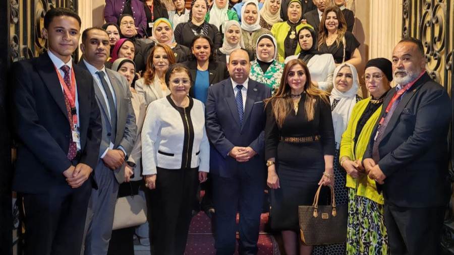أمانة المرأة بحماة وطن القاهرة تنظم ندوة تحت عنوان “الاستراتيجية العاجلة للتنمية والسكان” أمانة المرأة بحماة وطن القاهرة تنظم ندوة تحت عنوان “الاستراتيجية العاجلة للتنمية والسكان”