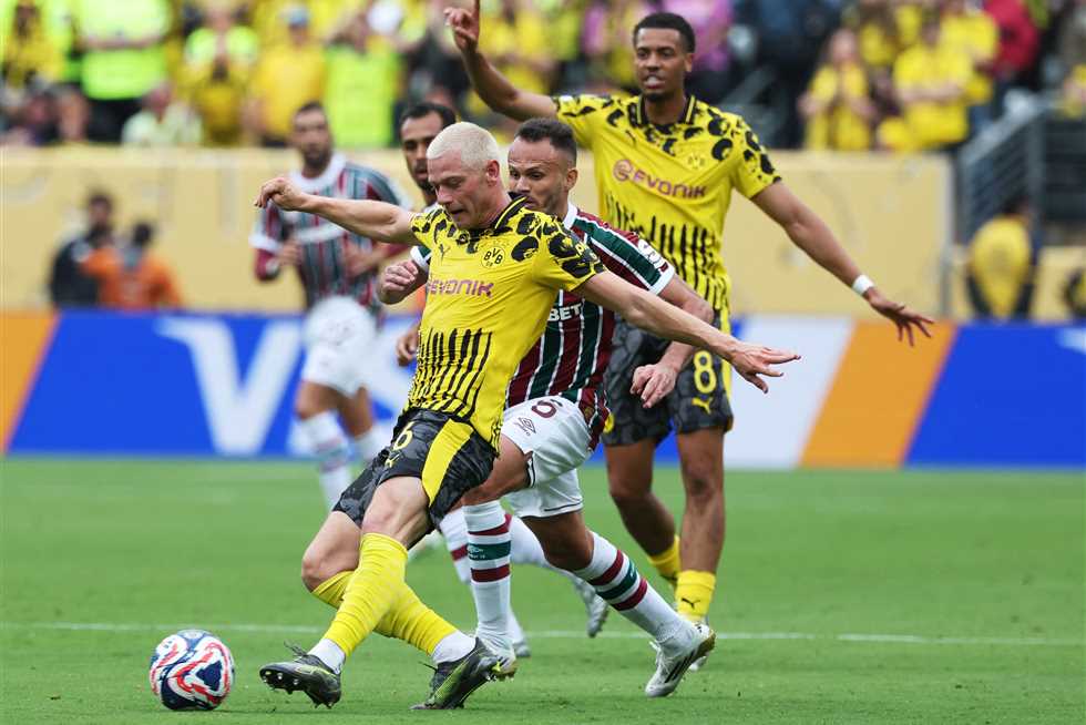 التعادل يحدد نتيجة مباراة بوروسيا دورتموند وفلومينينسي في كأس العالم للأندية التعادل يحدد نتيجة مباراة بوروسيا دورتموند وفلومينينسي في كأس العالم للأندية