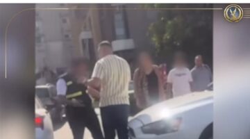 الشرطة تعتقل المشتبه به في حادث الاعتداء على رجل مرور بالجيزة