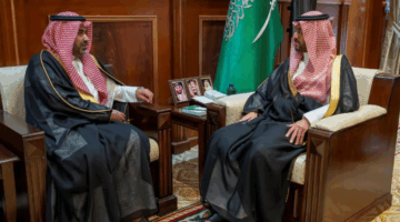 نائب أمير حائل يلتقي مدير التعليم في المنطقة