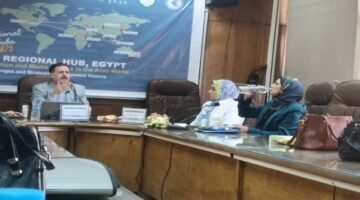 ورشة عملية عن توظيف الذكاء الاصطناعي في البحث العلمي خلال فعاليات ملتقى EGICA 2025 بمصر.