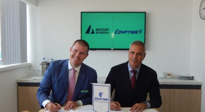 مصر للطيران تعزز تعاونها الاستراتيجي مع Acron Aviation لدعم أسطولها الجوي مصر للطيران تعزز تعاونها الاستراتيجي مع Acron Aviation لدعم أسطولها الجوي