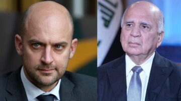 بغداد وباريس تبرزان ضرورة الحفاظ على حدود الصراع.
