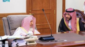 أمير الطائف يلتقي بالمفتي العام للمملكة
