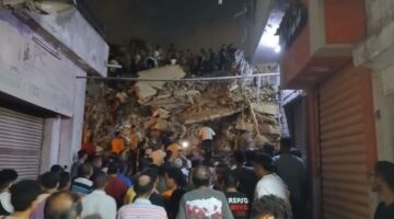 أهالي السيدة زينب يستغيثون بعد Collapse مبنى سكني.. تابع التفاصيل