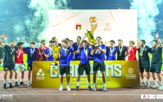 برشلونة يهيمن على جوائز بطولة أكاديميات دبي