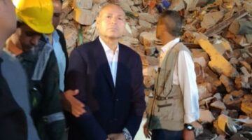 محافظ القاهرة يأمر بتوفير الرعاية الصحية الضرورية لضحايا عقار حي السيدة زينب المتضرر.