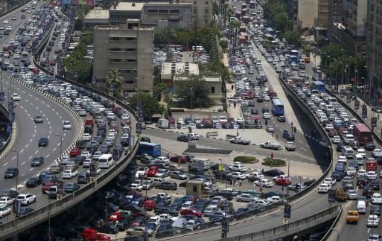 تعرّف على وجهتك: ازدحام مروري ملحوظ على معظم الطرق والمحاور في القاهرة والجيزة تعرّف على وجهتك: ازدحام مروري ملحوظ على معظم الطرق والمحاور في القاهرة والجيزة