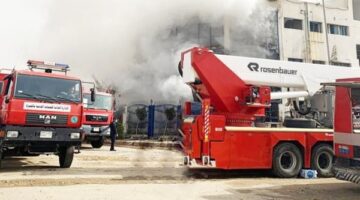 التحقيق الجنائي في حريق شقة سكنية بحي دار السلام