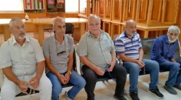 اتحاد نقابات العمال الفلسطينيين يحضر مراسم تأبين الدكتور علي بليبل في مستشفى الهمشري بصيدا