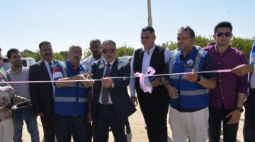 محافظ أسيوط ي inaugurate منشأة حرق النفايات الطبية في المنطقة الصحراوية