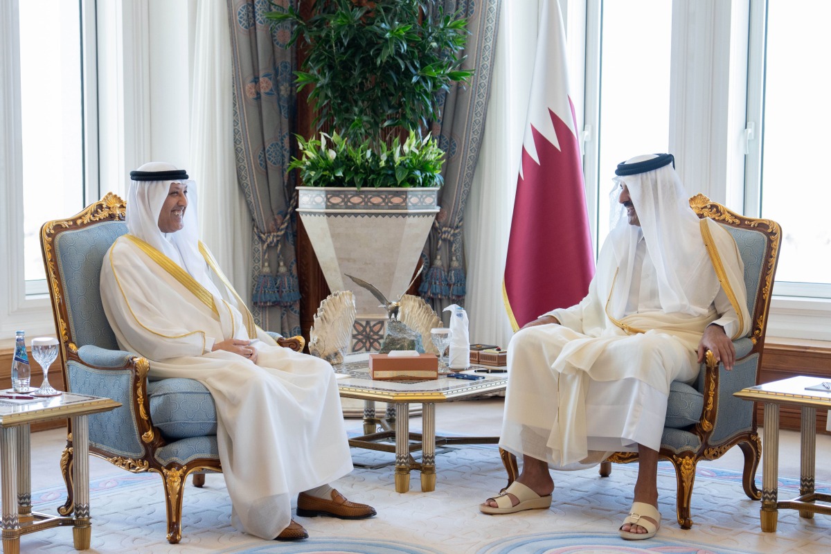 سمو الأمير يستقبل سفير دولة الكويت سمو الأمير يستقبل سفير دولة الكويت